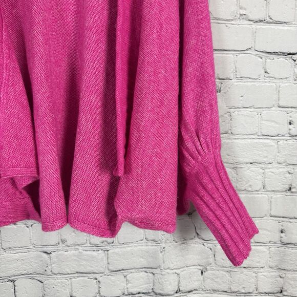 Nic and Zoe Cozy Crush Cardigan Womens Size M/L in Pink Orchid Petal Lagenlook - Picture 7 of 16